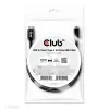 Cavo CLUB3D USB 3.2 Gen1 Type-C a Micro-USB M/M 1 m / 3,28 ft