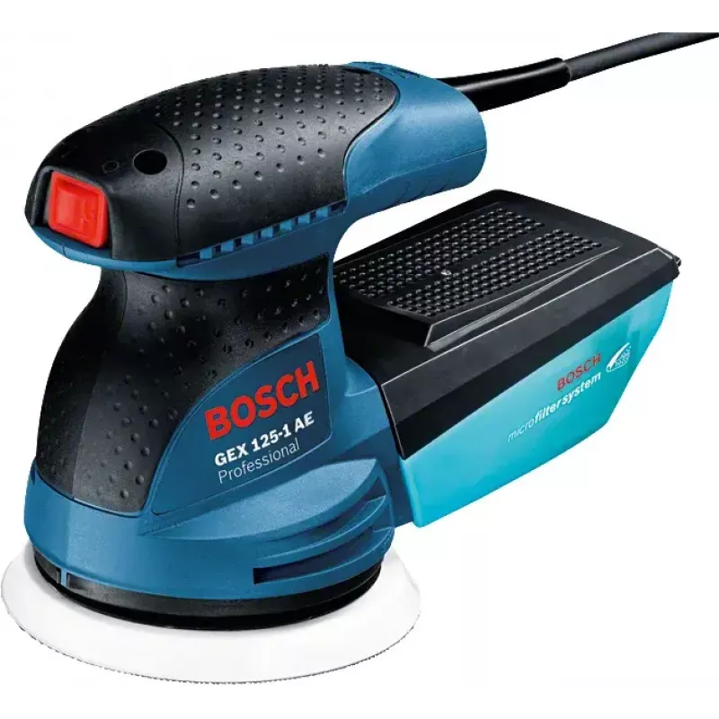 Levigatrice orbitale Bosch GEX 125-1 AE 12000 giri/min 24000 OPM blu