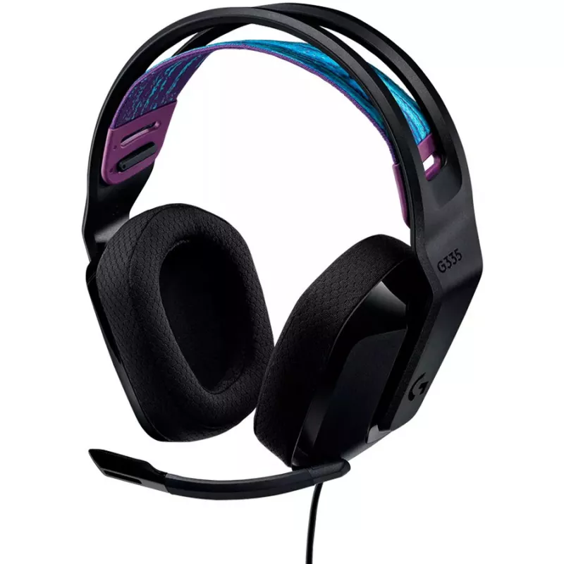Cuffie Logitech G G335 con archetto connettore 3,5 mm nero