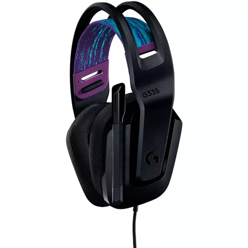 Cuffie Logitech G G335 con archetto connettore 3,5 mm nero