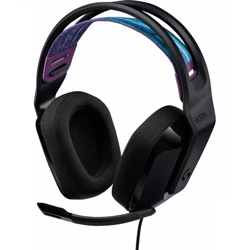 Cuffie Logitech G G335 con archetto connettore 3,5 mm nero