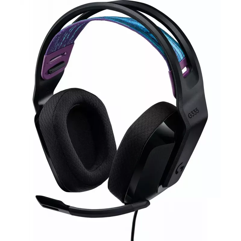 Cuffie Logitech G G335 con archetto connettore 3,5 mm nero