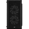 Case PC AEROCOOL CS107V2 Mini Tower — nero, microATX/Mini-ITX, 2 ventole 120mm, 1 alloggiamento 3,5 pollici + 2 alloggiamenti 2,5 pollici