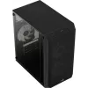 Case PC AEROCOOL CS107V2 Mini Tower — nero, microATX/Mini-ITX, 2 ventole 120mm, 1 alloggiamento 3,5 pollici + 2 alloggiamenti 2,5 pollici
