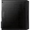 Case PC AEROCOOL CS107V2 Mini Tower — nero, microATX/Mini-ITX, 2 ventole 120mm, 1 alloggiamento 3,5 pollici + 2 alloggiamenti 2,5 pollici