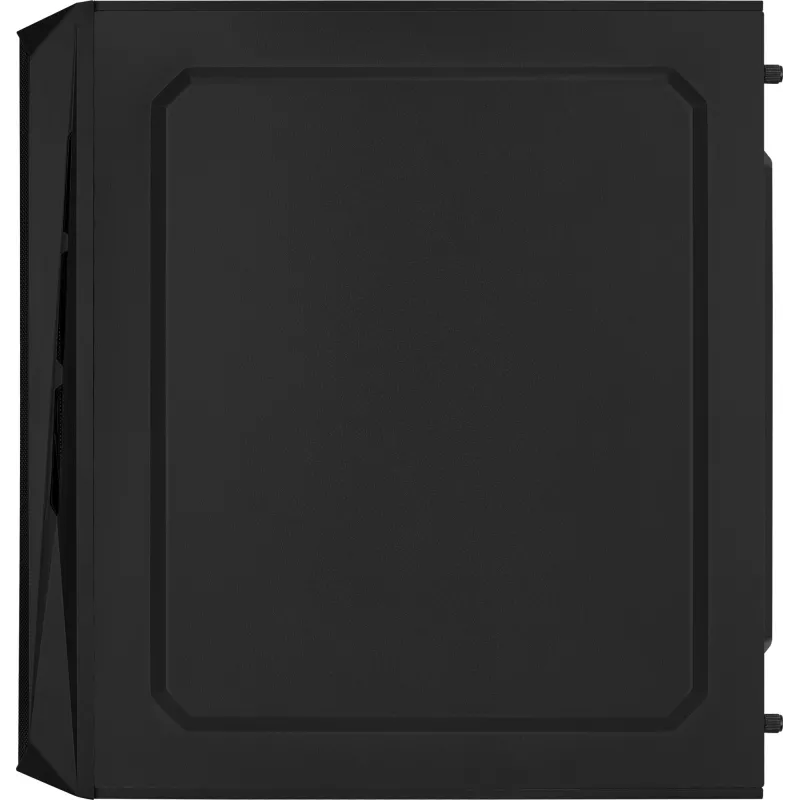 Case PC AEROCOOL CS107V2 Mini Tower — nero, microATX/Mini-ITX, 2 ventole 120mm, 1 alloggiamento 3,5 pollici + 2 alloggiamenti 2,5 pollici