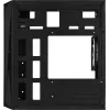 Case PC AEROCOOL CS107V2 Mini Tower — nero, microATX/Mini-ITX, 2 ventole 120mm, 1 alloggiamento 3,5 pollici + 2 alloggiamenti 2,5 pollici