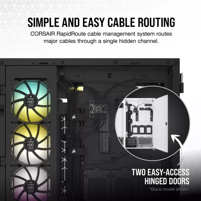 Case PC Corsair 7000D AIRFLOW Full Tower bianco