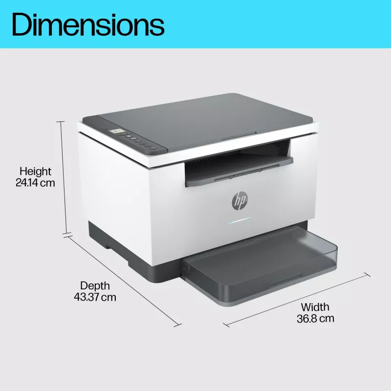 Stampante laser multifunzione HP LaserJet MFP M234dw — mono, A4, 29 ppm, duplex, Wi‑Fi, Ethernet