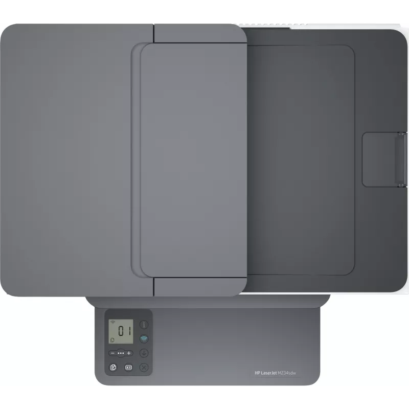 Stampante laser multifunzione HP LaserJet MFP M234sdw — mono A4, 29 ppm, duplex, Wi‑Fi, Ethernet