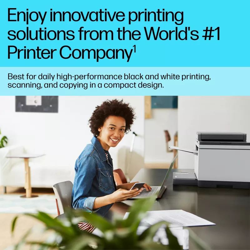 Stampante laser multifunzione HP LaserJet MFP M234sdw — mono A4, 29 ppm, duplex, Wi‑Fi, Ethernet
