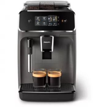 Macchina per espresso Philips EP1224, automatica, serbatoio acqua 1,8 L, 15 bar, macinacaffè in ceramica, 12 impostazioni di macinatura