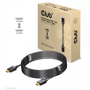 Cavo CLUB3D Ultra High Speed HDMI™ 4K120Hz, 8K60Hz 48Gbps M/M 4 m/13,12ft 26AWG