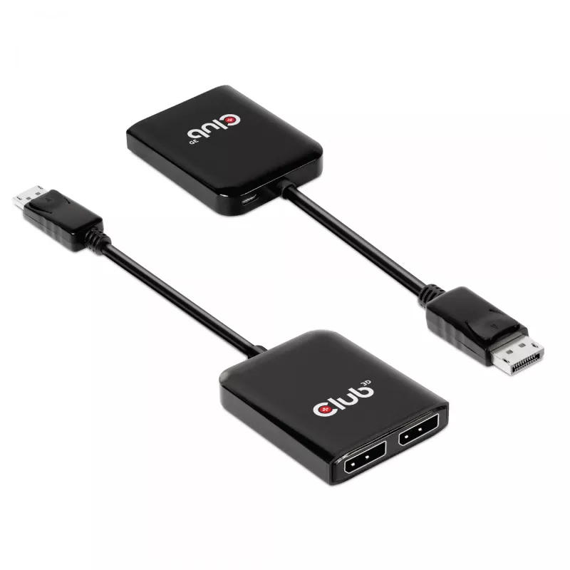 Hub MST DisplayPort 1.4 su DisplayPort + HDMI 4K60Hz CLUB3D CSV-7220