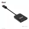 Hub MST DisplayPort 1.4 su DisplayPort + HDMI 4K60Hz CLUB3D CSV-7220