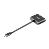 Hub MST CLUB3D USB3.2 Gen2 Type-C (DP Alt-Mode) su DisplayPort + HDMI 4K60Hz M/F