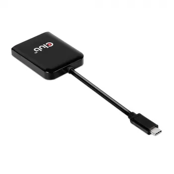 Hub MST CLUB3D USB3.2 Gen2 Type-C (DP™ Alt-Mode) su DisplayPort™ doppio monitor 4K60Hz M/F