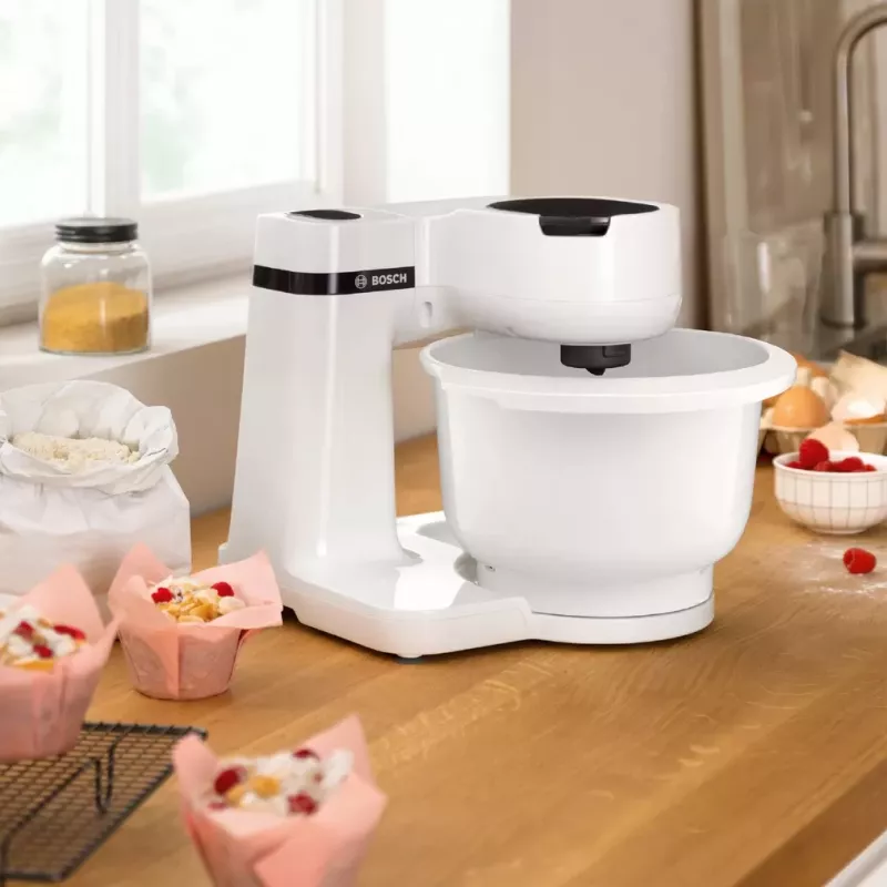 Robot da cucina Bosch Serie 2 MUMS2AW00 — 700 W, ciotola 3,8 L, 4 velocità, bianco