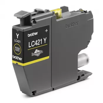 Brother LC-421Y cartuccia d'inchiostro 1 pz. originale giallo