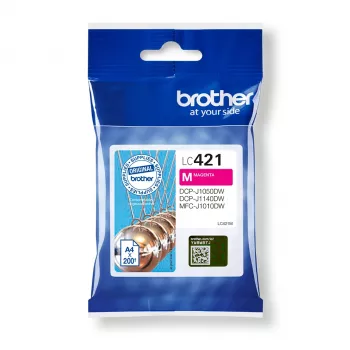 Brother LC421M cartuccia d'inchiostro 1 pz. originale magenta