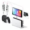 Nintendo Switch OLED, Nintendo Switch, NVIDIA Custom Tegra, bianco, analogico / digitale, tasto Home, tasto accensione/spegnimento, tasti