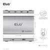CLUB3D hub portatile 5-in-1 Thunderbolt™4 certificato con Smart Power