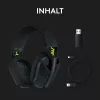 LOGITECH G435 Lightspeed cuffie gaming wireless - nero