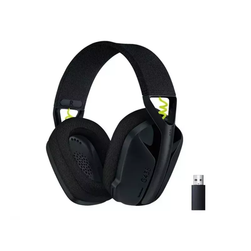 LOGITECH G435 Lightspeed cuffie gaming wireless - nero