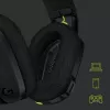 LOGITECH G435 Lightspeed cuffie gaming wireless - nero