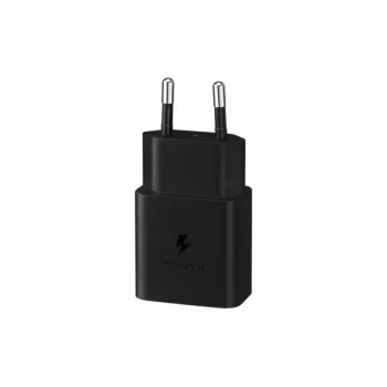 Caricabatterie per dispositivi mobili Samsung EP-T1510NBEGEU, USB-C 15 W, uscita 5–9 V, 2 A, nero