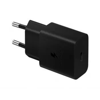 Caricabatterie mobile Samsung EP-T1510XBEGEU, 1 porta USB-C, uscita 9V/1.67A, cavo 1 m, nero