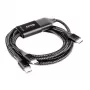 CLUB3D cavo di ricarica a Y USB Type-C a 2x USB Type-C, max. 100W, 1,83m/6ft M/M