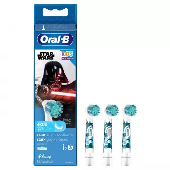 Spazzolino Oral-B Kids Star Wars 3 pezzi bianco extra soft