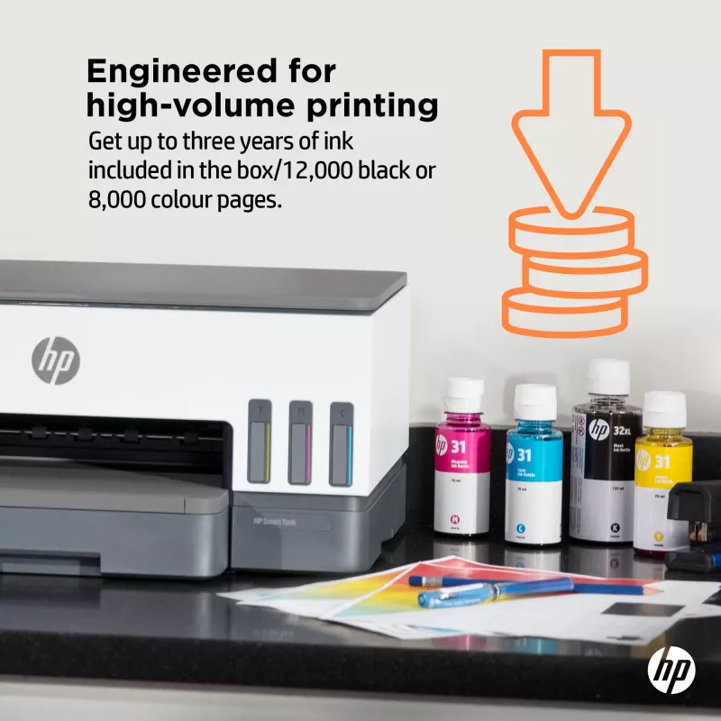 HP Smart Tank 7005 stampante all-in-one wireless a colori, stampa fronte-retro; copiatrice, scanner