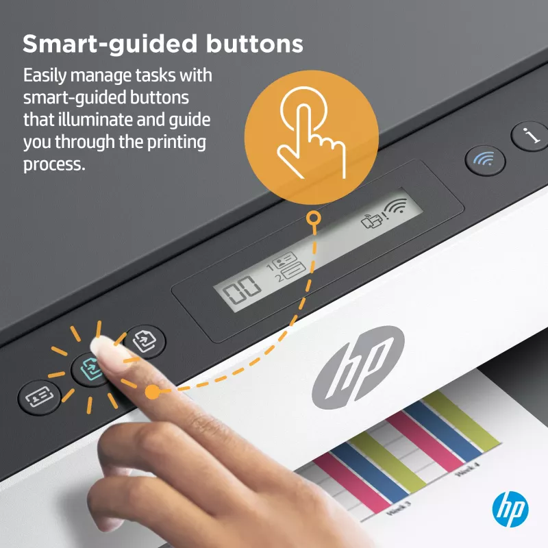 HP Smart Tank 7005 stampante all-in-one wireless a colori, stampa fronte-retro; copiatrice, scanner