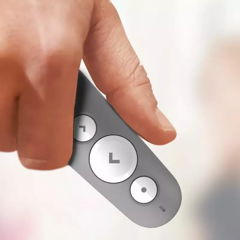 LOGITECH R500 telecomando laser per presentazioni grigio