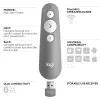 LOGITECH R500 telecomando laser per presentazioni grigio