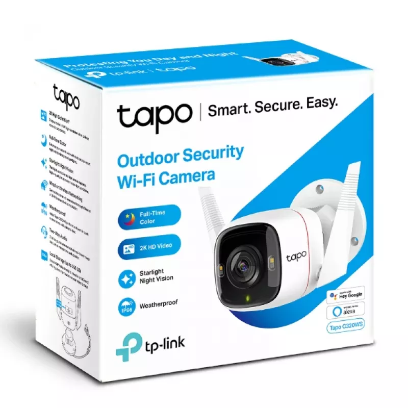 Telecamera di sorveglianza IP TP-Link Tapo C320WS telecamera Wi-Fi per esterni