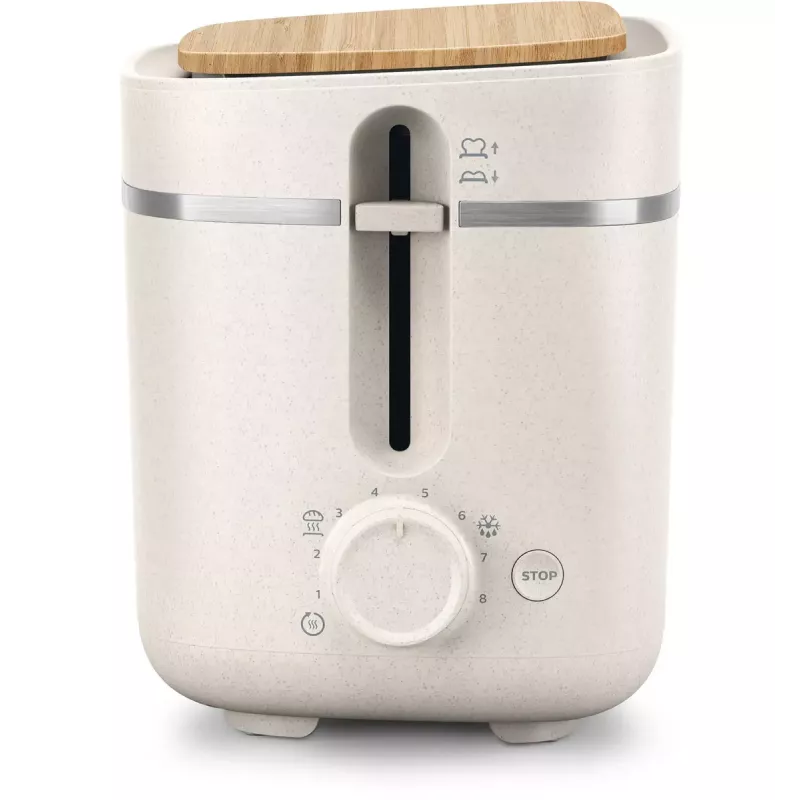 Tostapane Philips HD2640/10 Eco Conscious Edition, 2 fette, 830 W, bianco