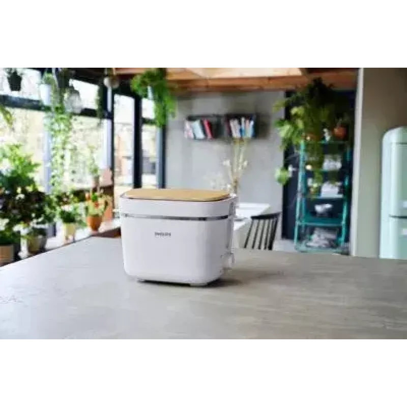 Tostapane Philips HD2640/10 Eco Conscious Edition, 2 fette, 830 W, bianco