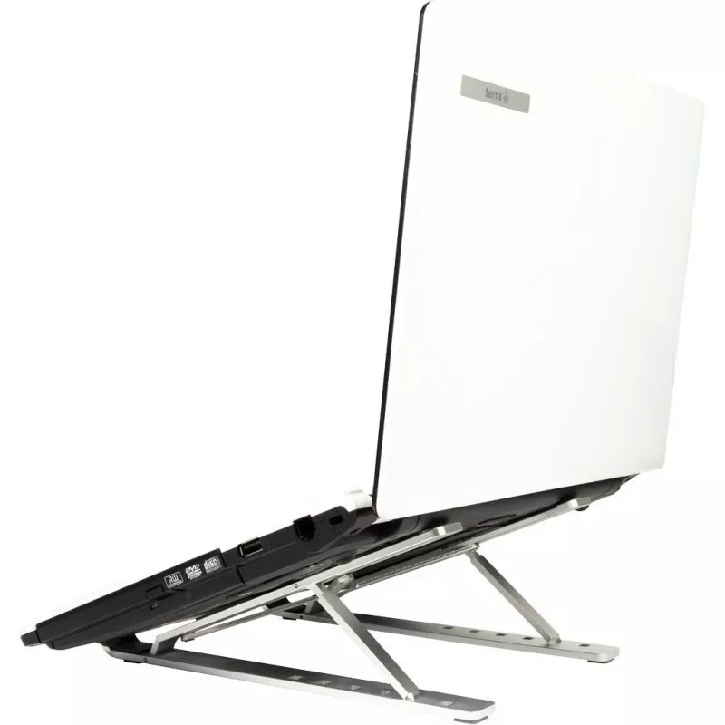 Supporto per notebook INTER-TECH Nbs-200 argento 39,6 cm (15,6