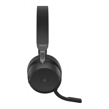 Jabra Evolve2 75 - USB-A MS Teams con supporto da tavolo - nero