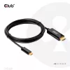 Cavo attivo CLUB3D HDMI a USB Type-C 4K60Hz M/M 1,8 m/6 ft