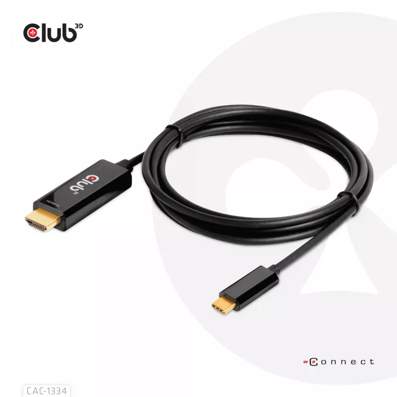 Cavo attivo CLUB3D HDMI a USB Type-C 4K60Hz M/M 1,8 m/6 ft