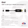 Adattatore attivo CLUB3D HDMI a USB Type-C 4K60Hz M/F