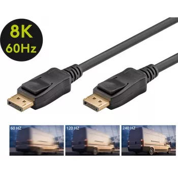 Cavo DisplayPort Goobay 58534 2 m nero