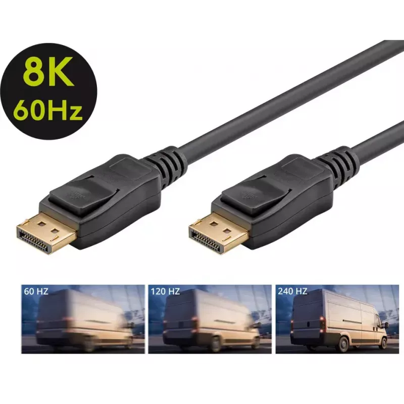 Cavo DisplayPort Goobay 58534 2 m nero