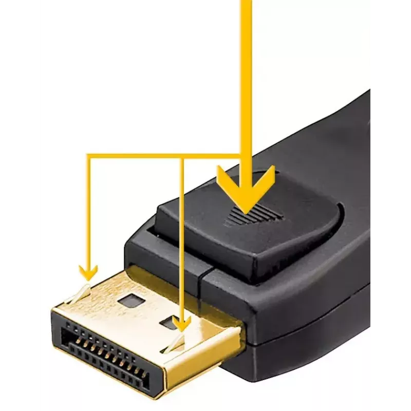 Cavo DisplayPort Goobay 58534 2 m nero