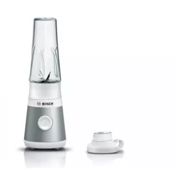 Frullatore da tavolo Bosch VitaPower MMB2111T — 450 W, contenitore Tritan 0,6 L, manopola, argento