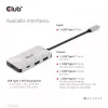 Hub di ricarica CLUB3D USB Gen2 Type-C PD con 2x porte Type-C 10G e 2x porte USB Type-A 10G